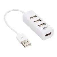 Hub 4 puertos USB 2.0 Havit H18 blanco