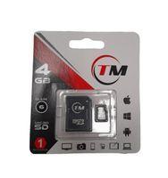 Memoria Micro SD TM 4GB      - Negro