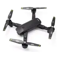 Drone Plegable Doble Camara Wifi Hd Bateria Estuche Dm107s