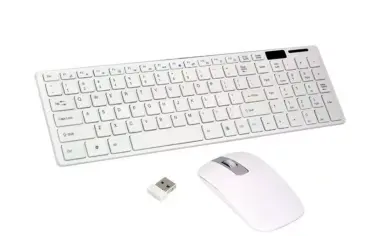 Combo Teclado + Mouse Inalámbrico Ultra Delgado + Protector Producto