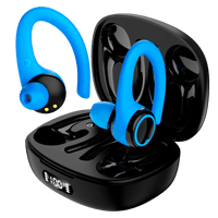 Audifonos Bluetooth T15 Negro/Azul