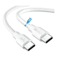 Cable Tipo C a Tipo C 3A CAB252 Blanco