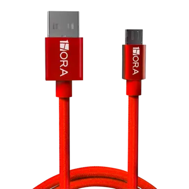 Cable USB a V8 2.4 Amperios CAB248 Rojo