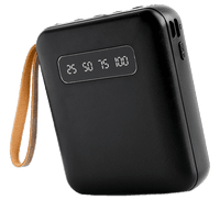 Power Bank Cable Extraible 20000mHa 493 Negro