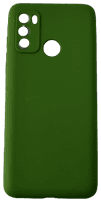 Silicon Case Samsung A13 5G Verde Militar