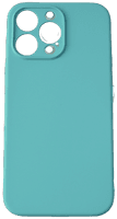 Silicon Case iPhone 14 Plus Verde Agua Marina