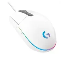 Mouse Logitech G203 RGB Blanco