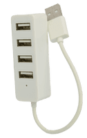 Puerto HUB USB 2.0 H05 Blanco