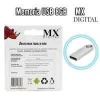 Memoria USB 8GB MX DIGITAL
