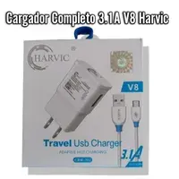 Cargador Completo 3.1A V8 Harvic CDR-302