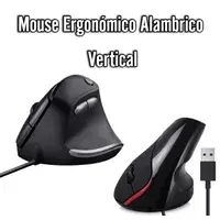 Mouse Ergonómico Alambrico Vertical