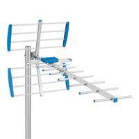 Antena UHF Aérea de 16 Elementos HD Plateado/Azul