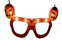 Gafas Luminosas de Calabaza Naranja