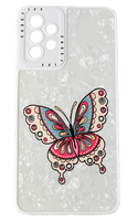 Silicon Case Mariposa Redmi Xiaomi Mi 12 5G Blanco